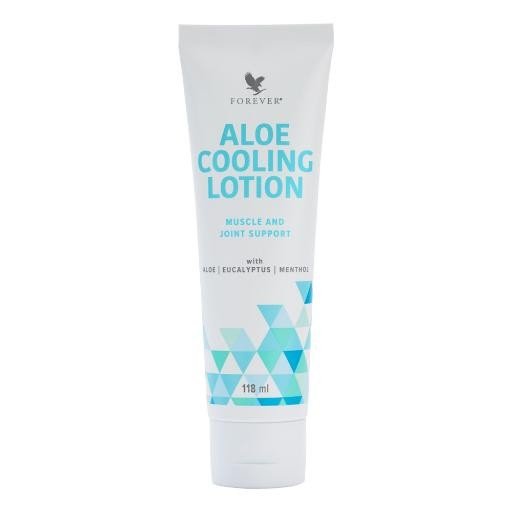 Verkoelende lotion voor herstel en ontspanning van spieren en gewrichten